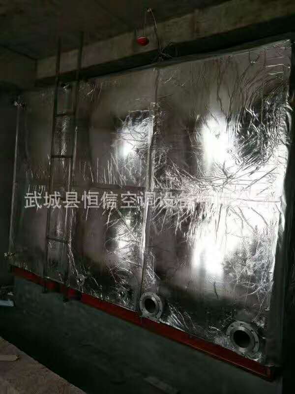 邢台市鸡泽县实验中学不锈钢保温水箱竣工